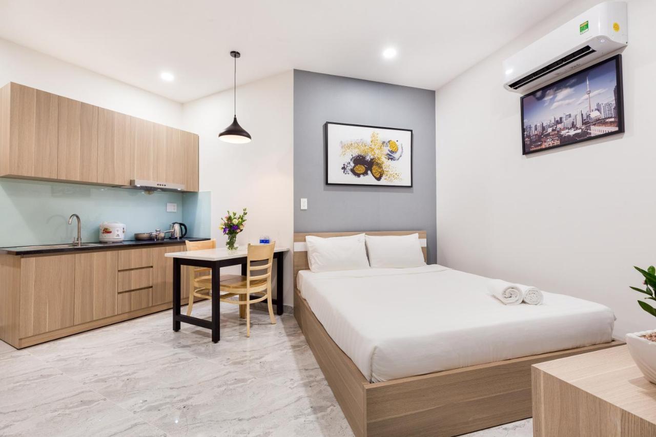 Studio Serviced Apartment - Phu Nhuan Center Ho Chi Minh-staden Exteriör bild